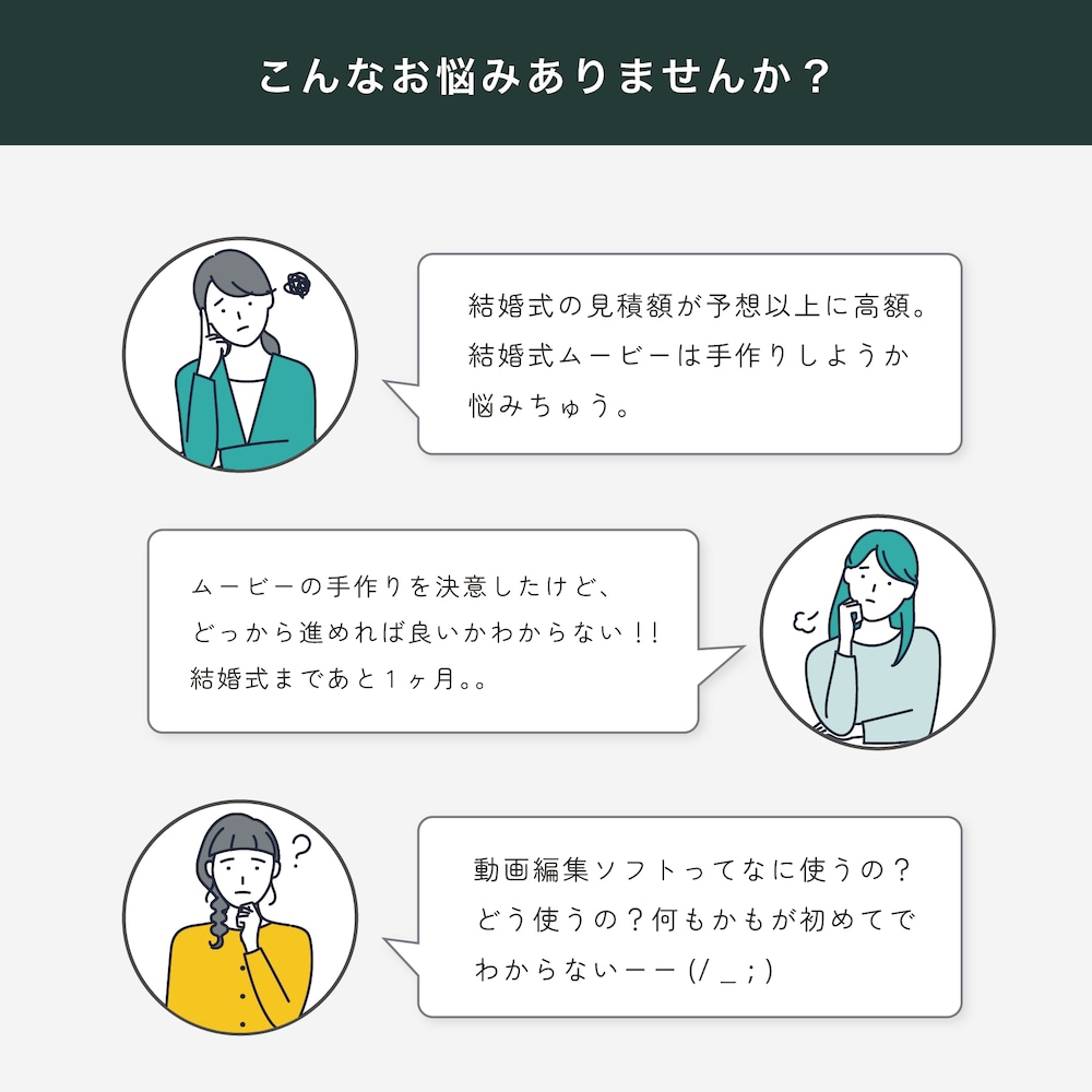 ネトフリ風 結婚式ムービーテンプレを提供します 【Canva】で自作可能なプロフィールムービー！ イメージ5