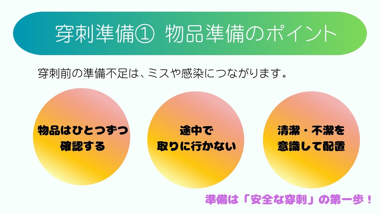 新人看護師のためのCVポート管理資料あります 手順から看護のポイントまでこれで完結！チェックリスト付き イメージ6
