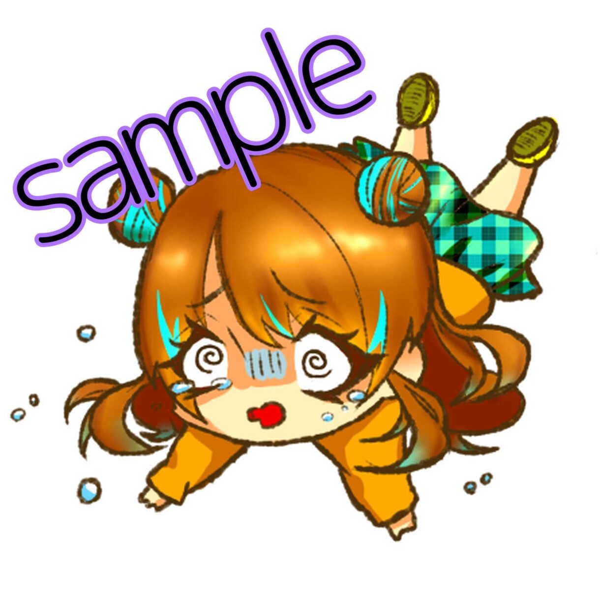 ポップでかわいいミニキャラを作成します 【デフォルメ】商用利用OK！ただいま表情差分無料！ イメージ4
