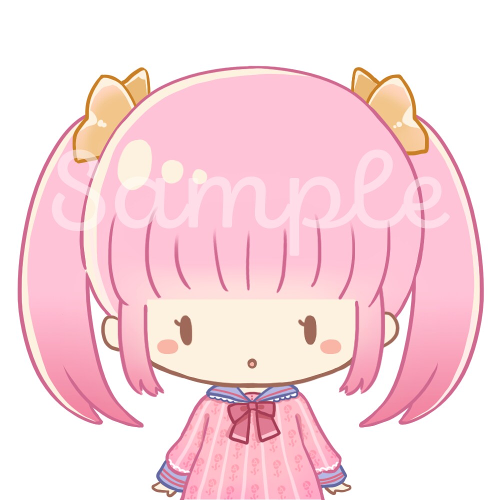 オリジナルキャラのアイコン、サムネの制作します キャラクターをゆる可愛く描きます！ イメージ2