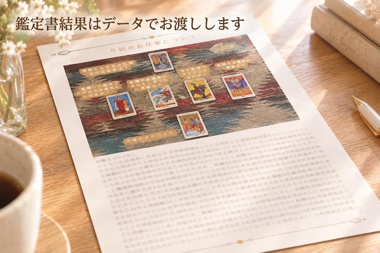 鋭い直感タロットであなたの近い未来をのぞきます 3ヶ月先のあなたの近未来の運勢と気をつけることをお伝えします イメージ2