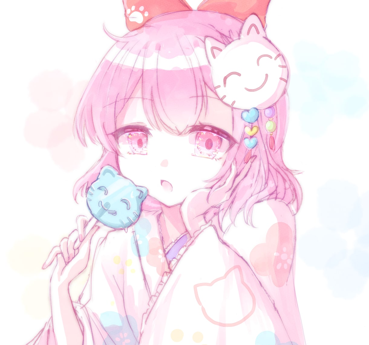 ご希望のイラストの作成をいたします 立ち絵、動画用1枚絵、CDジャケット用など幅広く対応します イメージ4