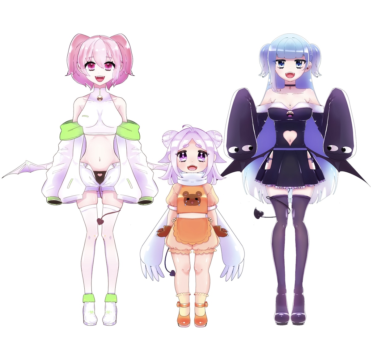 IRIAM向け キャラクターの立ち絵を描きます IRIAMで使えるキャラクターを作りませんか？ イメージ2