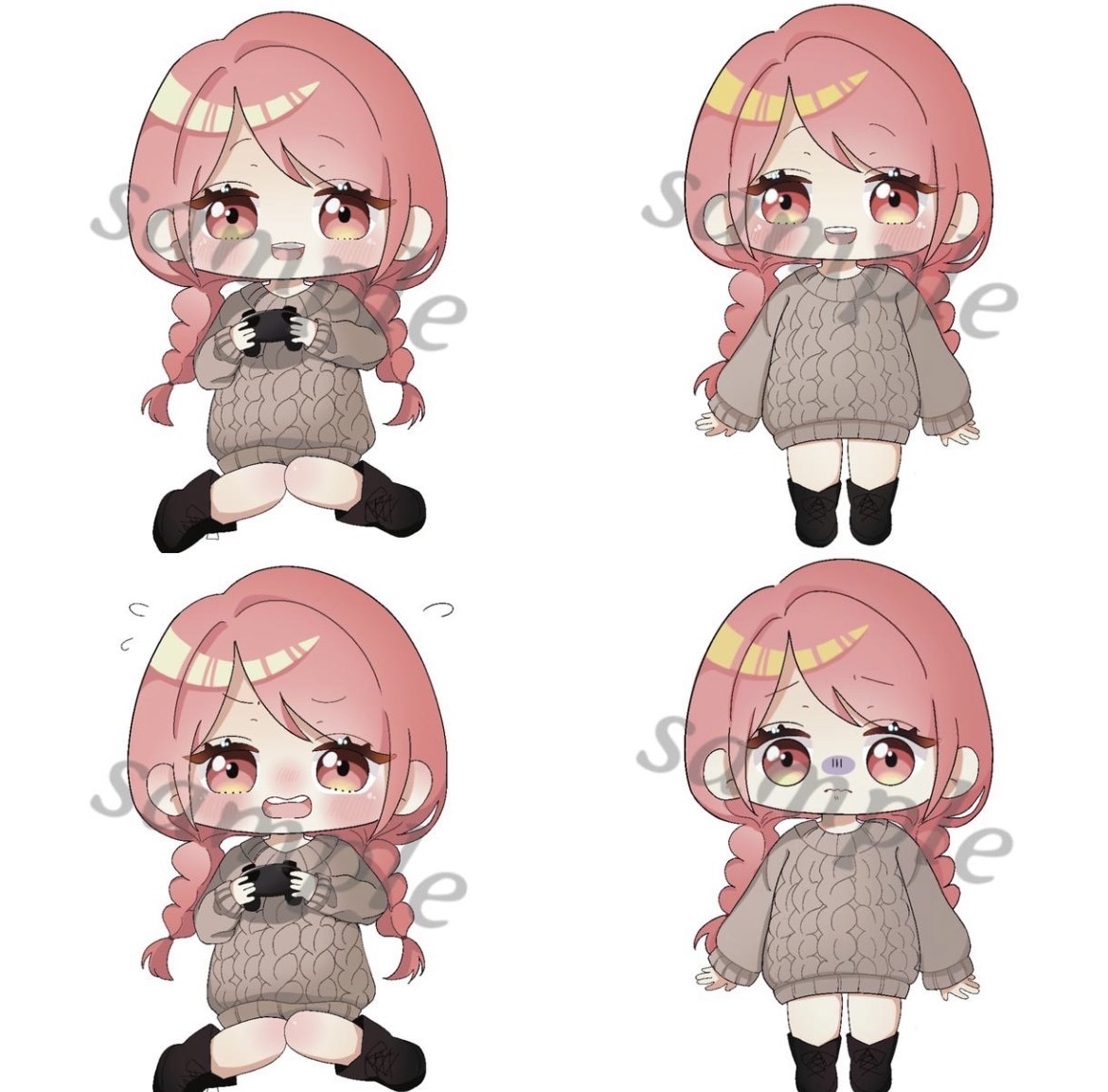 修正無制限！格安で1枚絵の作成承ります 商用利用可能！魅力的でかわいらしいイラスト作成いたします✨ イメージ4