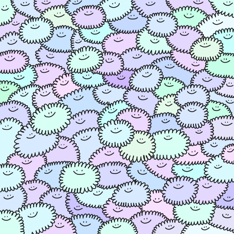 ポップで不思議ないきものたちのイラストを描きます アイコン、背景、プレゼントなどにご利用ください！ イメージ4