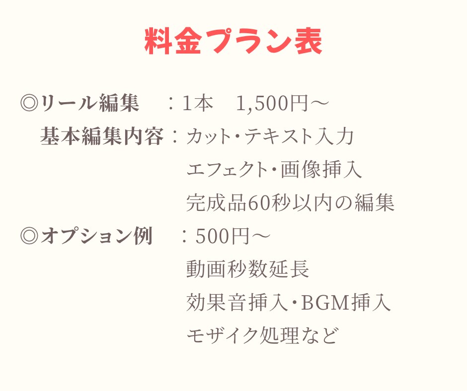 動画編集のプロがそのお仕事代行します 飲食に特化しているからこそ訴求を具体的にご提案できます！ イメージ3