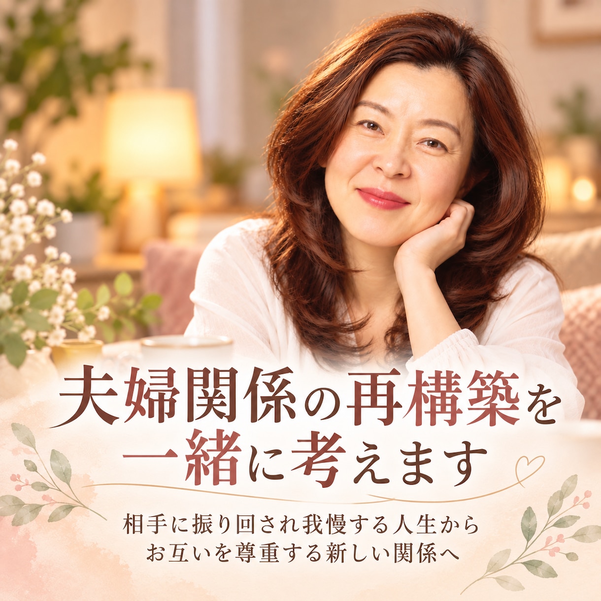 夫婦なのに孤独…誰にも言えない本音を受け止めます 相手に振り回され我慢する人生からお互いを尊重する新しい関係へ イメージ1