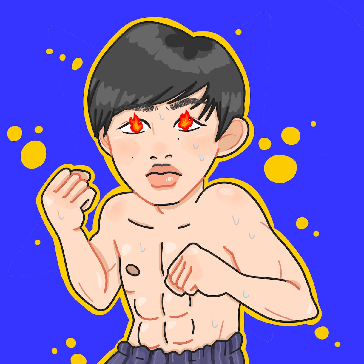 2名まで追加料金なし★目を引く似顔絵お描きします ココナラ利用開始記念価格1人1000円～大人数大歓迎♪ イメージ4