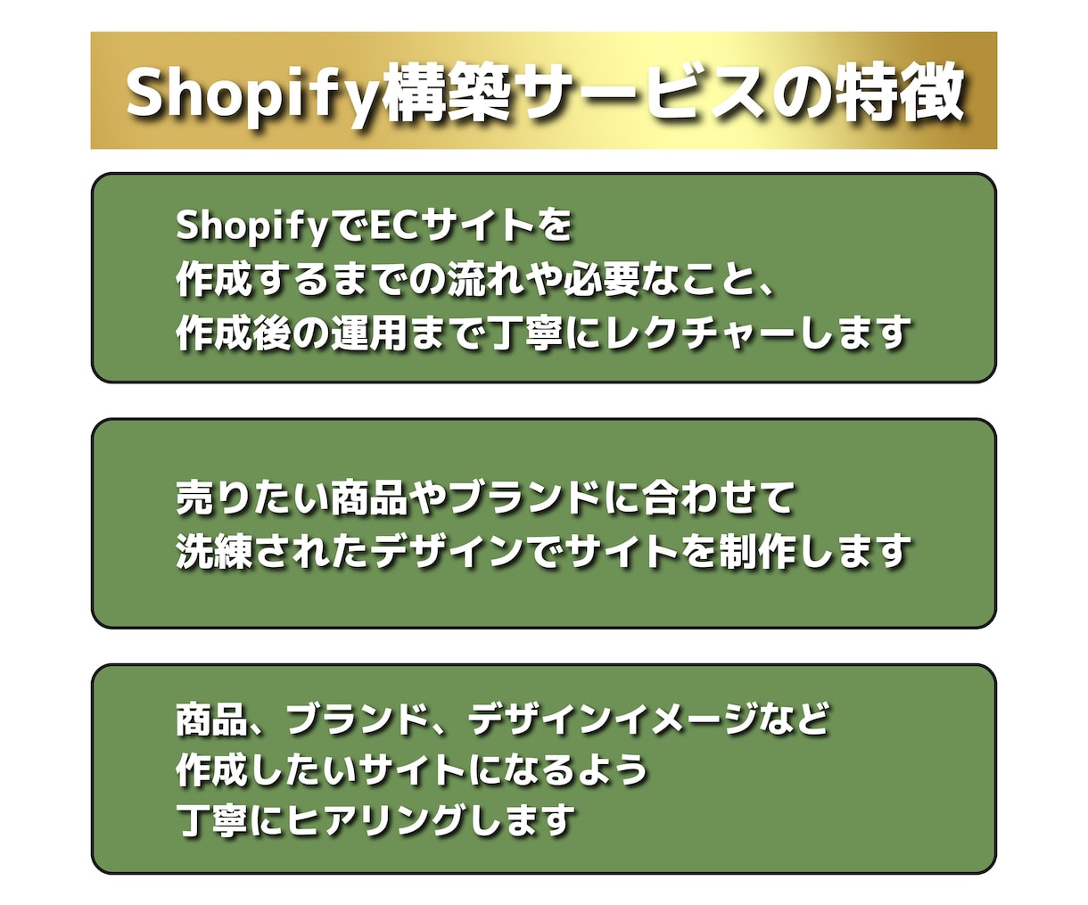 Shopifyで売れるECサイト構築します ★初心者でも安心★運用までできるようサポートします イメージ3