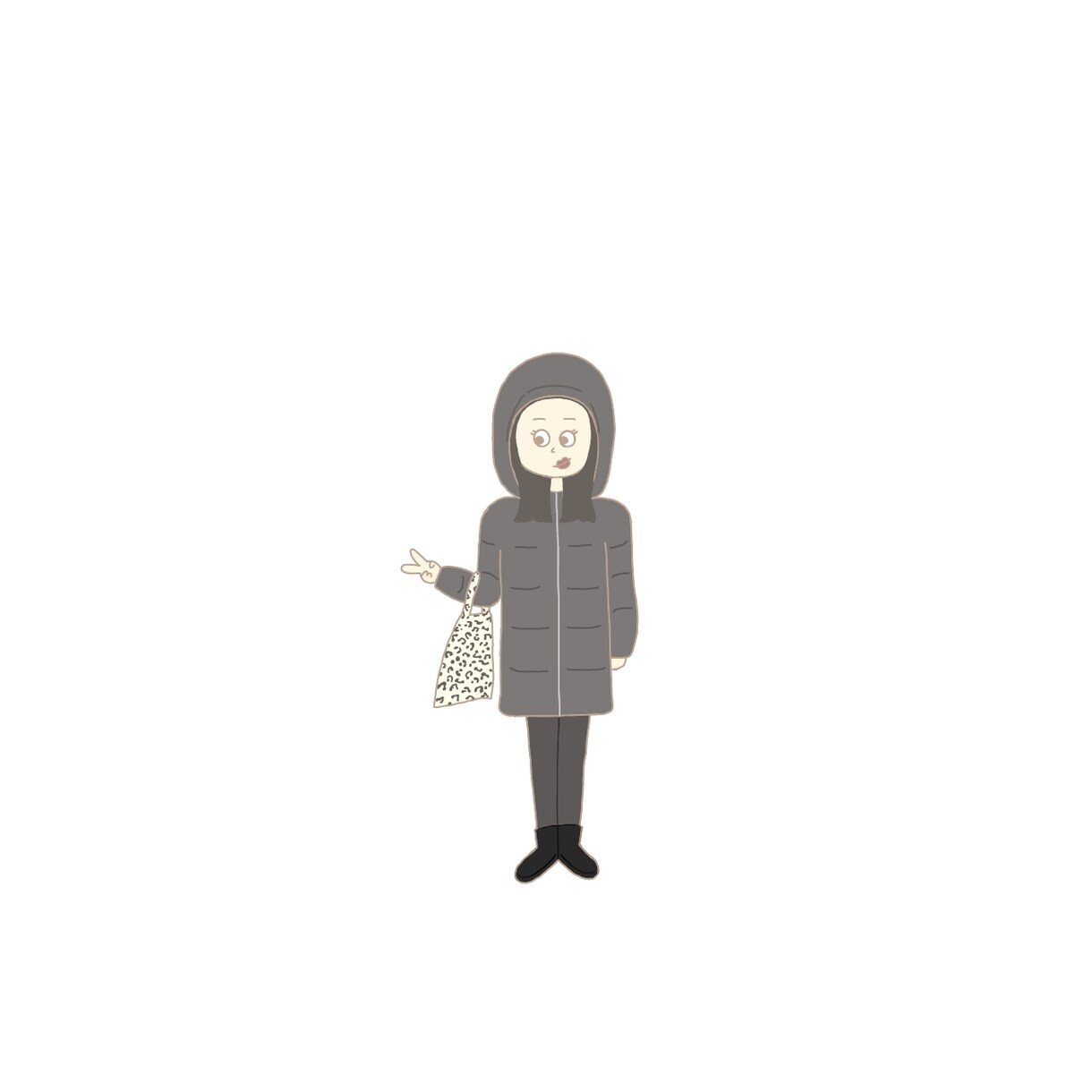 全身のコーディネートや、似顔絵描きます くすみカラーも得意として様々な絵を描いています‼︎ イメージ3