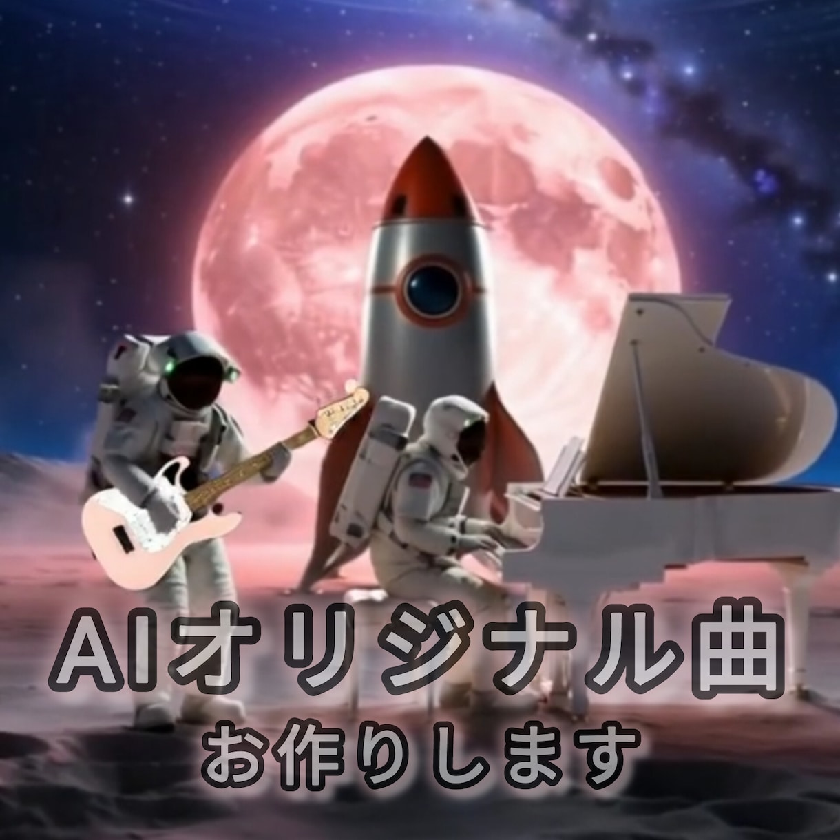 AIオリジナル曲お作りします 3000円で1曲3種類お渡しします イメージ1