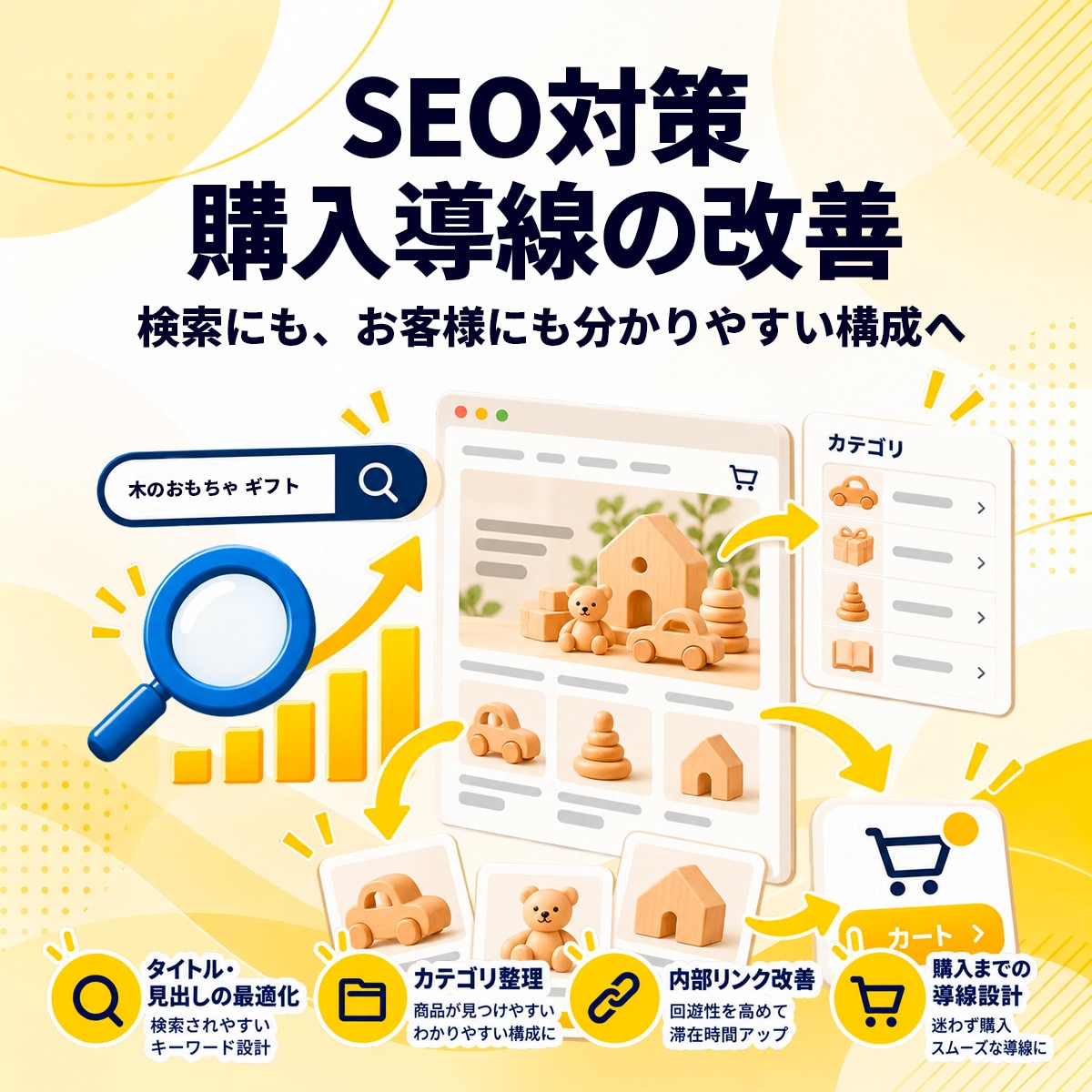 ショップサーブを全面リニューアルしますます スマホ対応・オリジナルデザイン・SEO対策まで対応 イメージ5