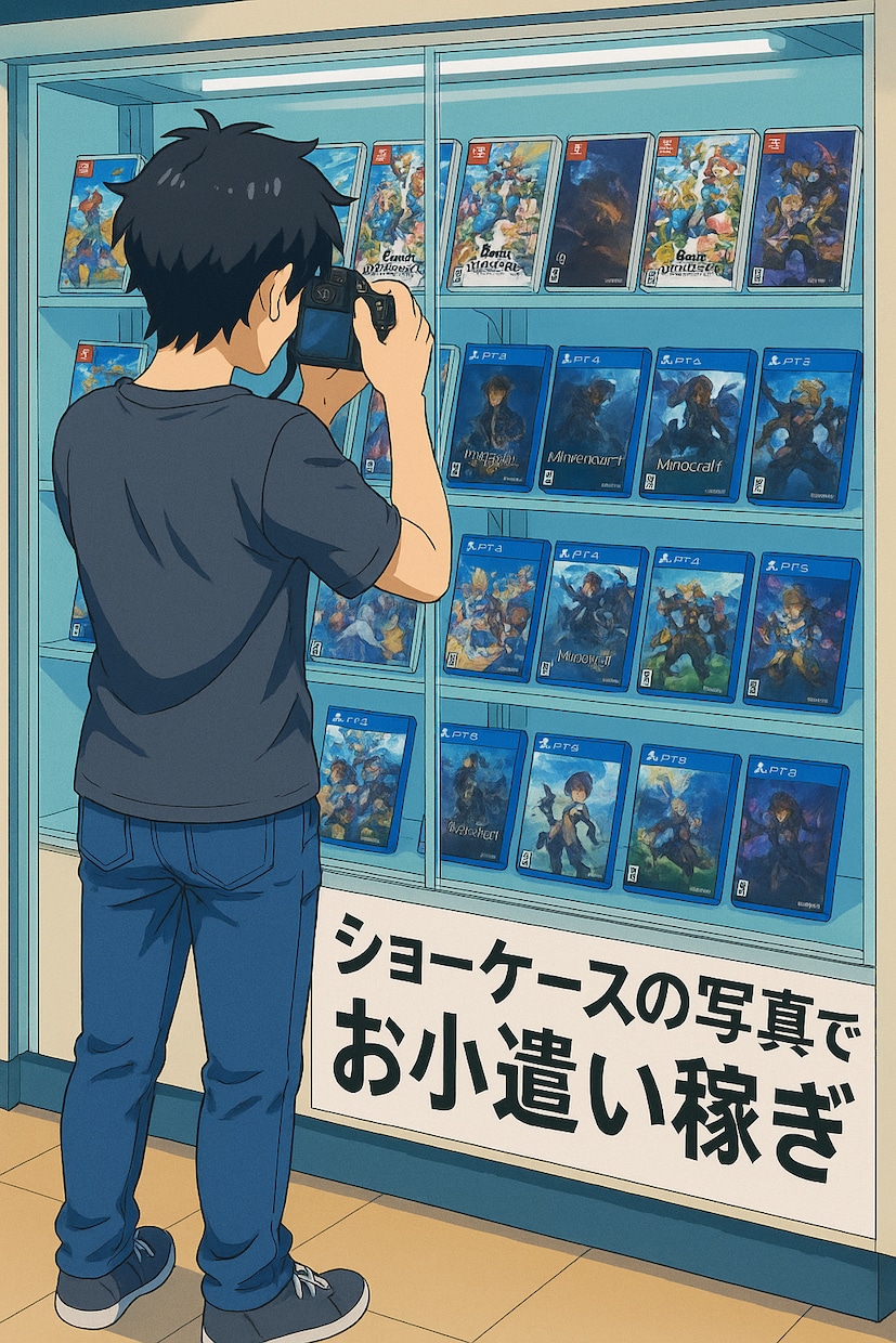 店舗仕入れ　ゲームの仕入れ判断します ゲームショーケースでお小遣い稼ぎませんか？ イメージ1