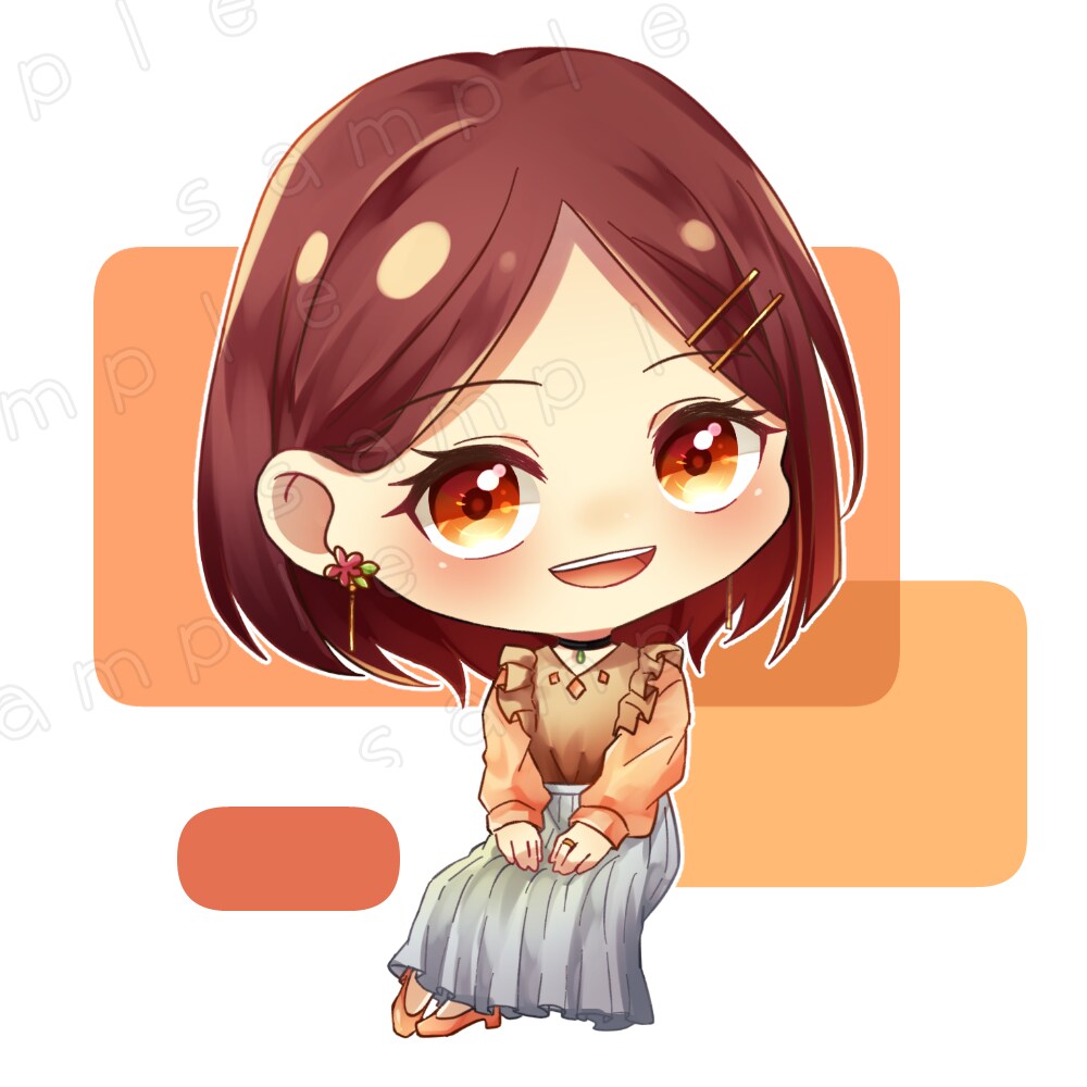 デフォルメ(SD.ミニキャラ)イラスト制作承ります 色々な用途にご対応いたします！ イメージ5