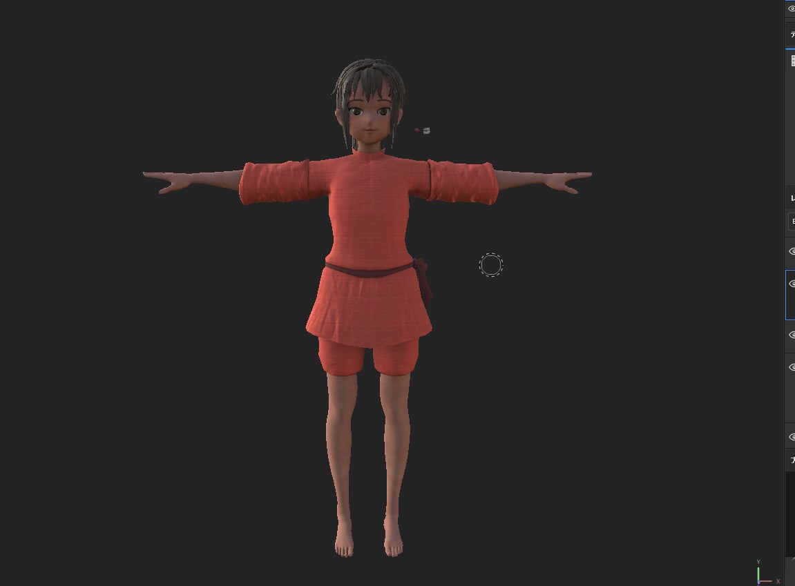 CGでリアル寄りのキャラを制作致します Vtuberやイラスト調ではなくリアル寄りのキャラクター。 イメージ1