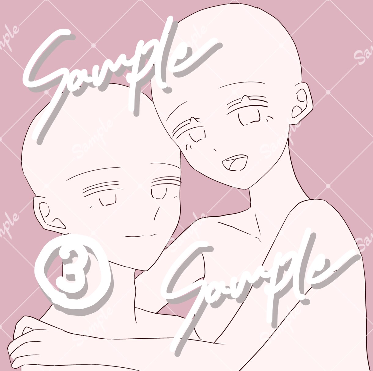量産夢絵、コテ同を描きます かわいい男女を描くのが大得意の絵師が描かせていただきます！ イメージ4