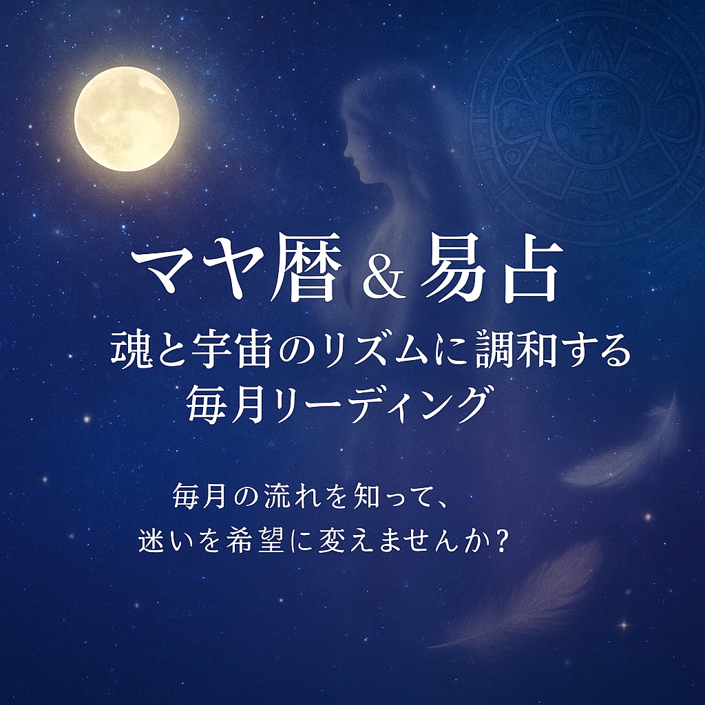 転職・独立の迷いに使命を視る天命鑑定いたします マヤ暦×易×Spiritualで開運へ導き動くべき時を視ます イメージ5