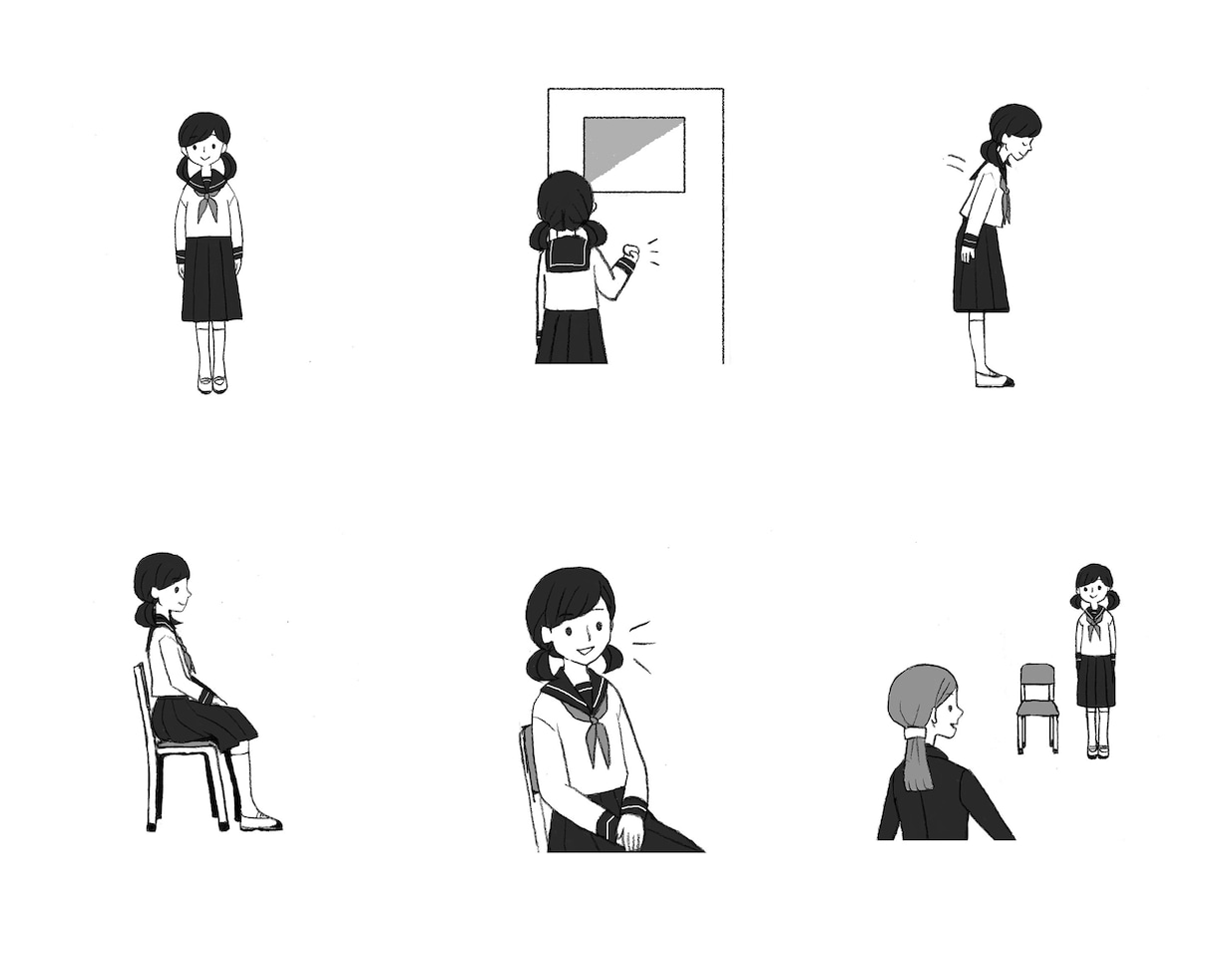 商用可◇イラスト作成します イラストカット5点セットで承ります。 イメージ3