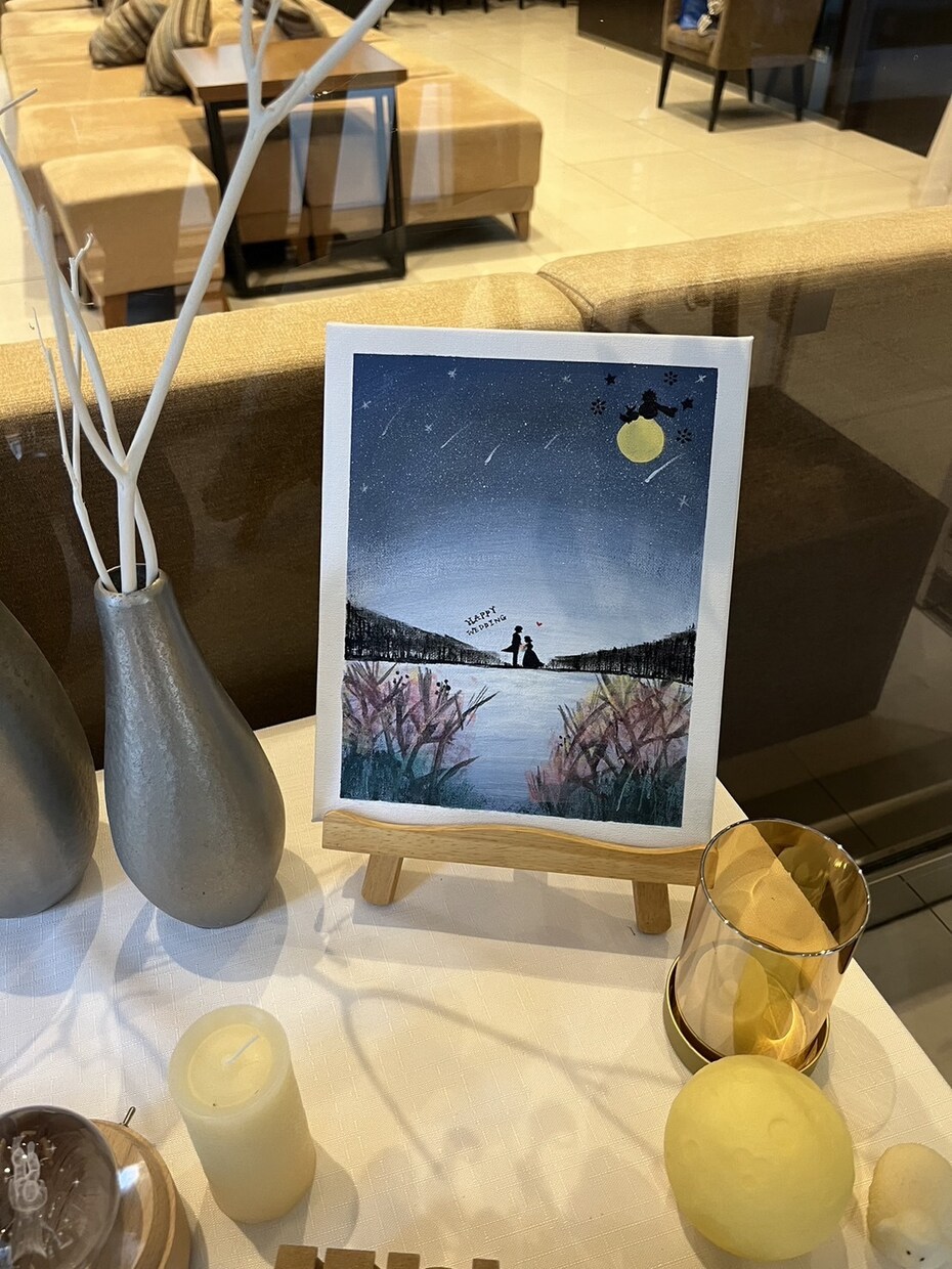 結婚式のウェルカムボードなどの絵を描きます 友達に描いてと言われて描いてみたのがきっかけです！ イメージ4
