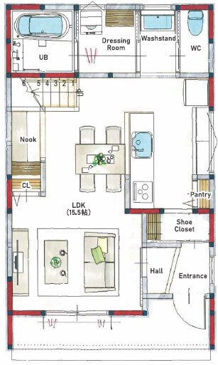 間取りのセカンドオピニオン！後悔を減らします 住宅専門の1級建築士による、後悔しないための間取りチェック☆ イメージ3
