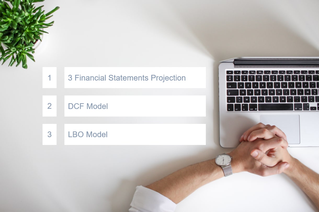財務モデル（DCF・LBO）を提供いたします ーProjection、DCFモデル、LBOモデル イメージ1