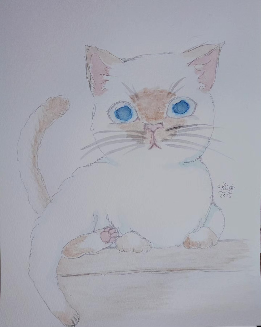 手描きで似顔絵お描きします お祝いや記念に！水彩絵の具やコピックで温かみのある似顔絵⭐︎ イメージ5
