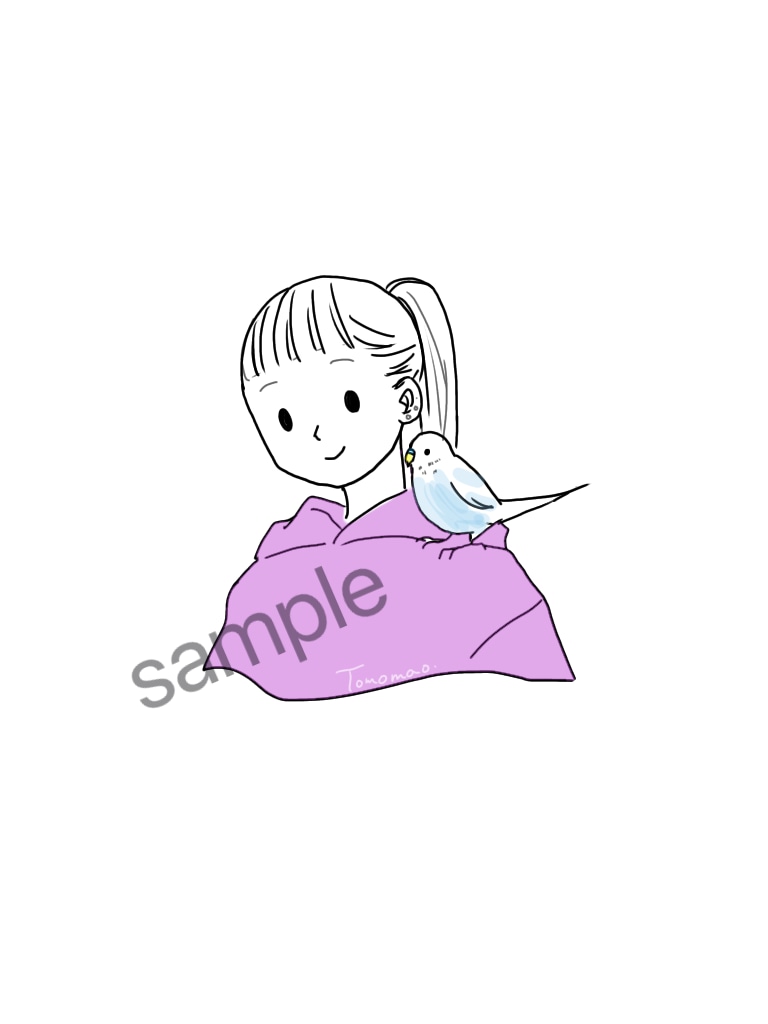 似顔絵・アイコン描きます シンプル似顔絵描きます(*^^*) イメージ5