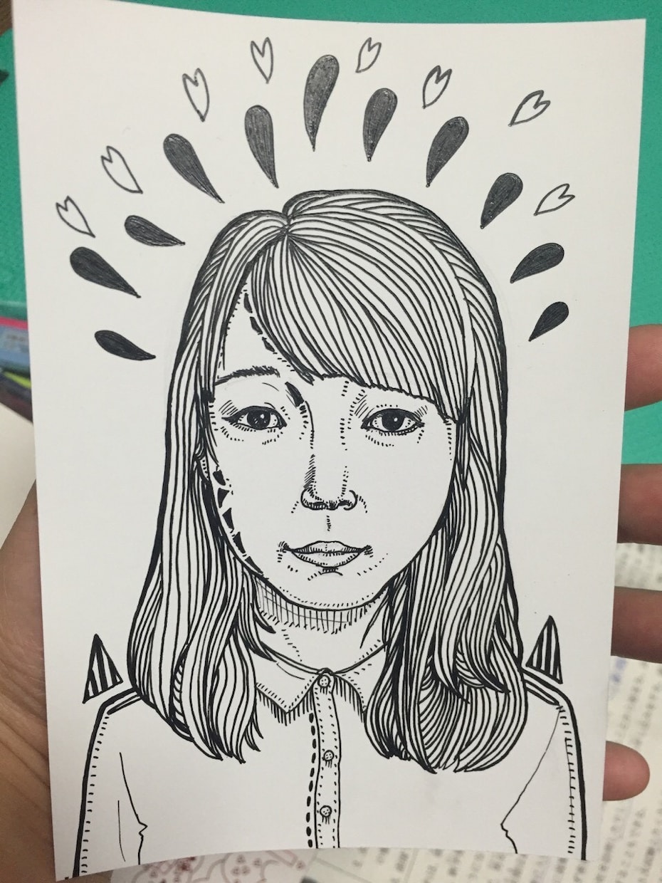 似顔絵手描きます アイコン、プレゼントなどに使えます イメージ2
