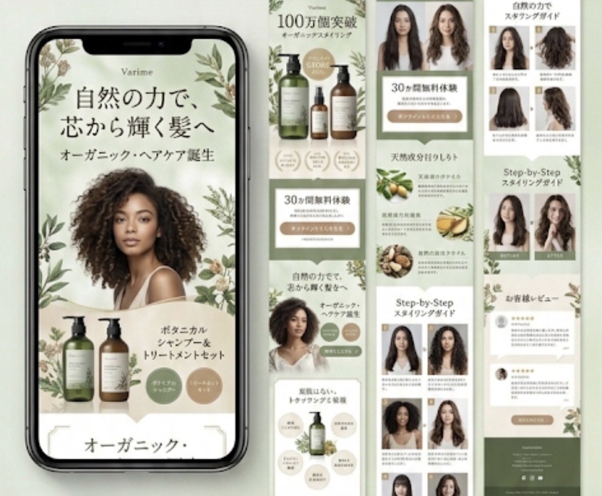 集客できるコスパ最強LPを作成します studioにて作成するので、管理費不要！ イメージ4