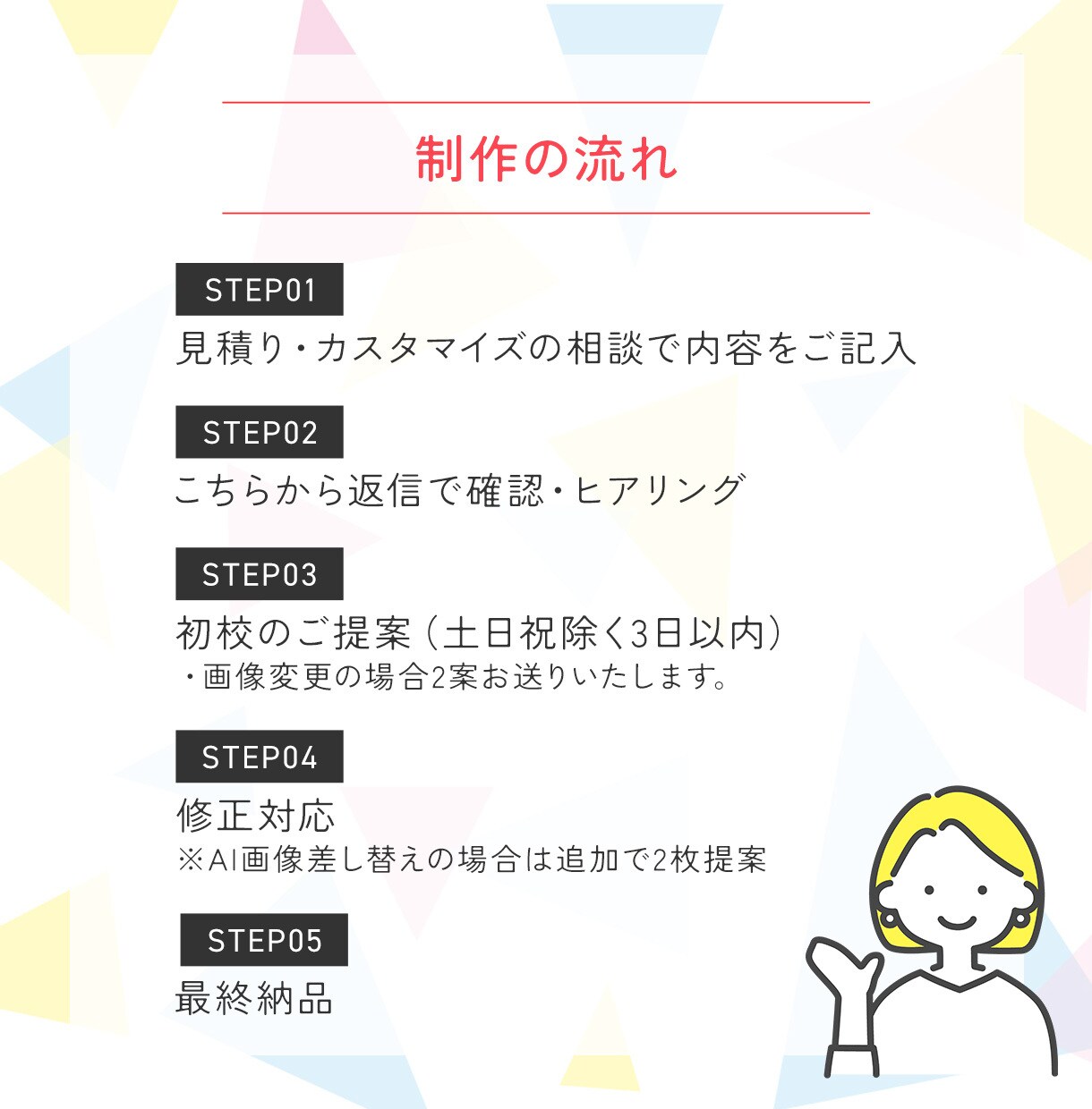 お客様に【伝わる】デザインを制作します 目を引く画像を提供します！素材のご用意も可能です。 イメージ6