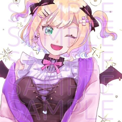 Vtuber風の可愛いアイコン制作します SNSや推し活にぴったりの一枚を♪ イメージ2