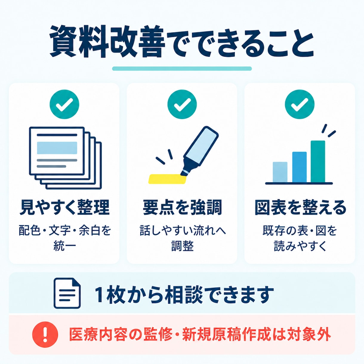 医療・介護職の院内研修スライドを整えます 現役の言語聴覚士が伝わる資料へ改善します イメージ4