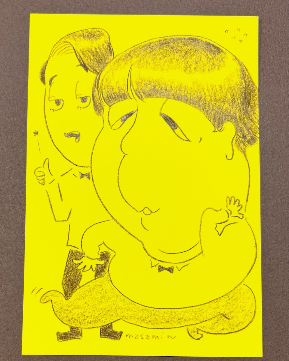 ポストカードサイズの似顔絵描きます 色鉛筆で似顔絵をお描きします。 イメージ2