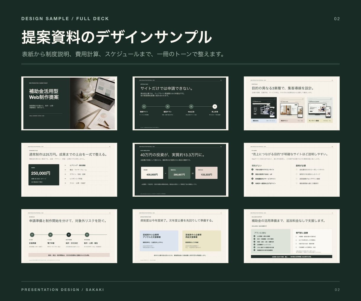 伝わる営業・提案資料を構成から作成します 原稿やメモを整理し、図解・デザインまで一貫対応 イメージ4