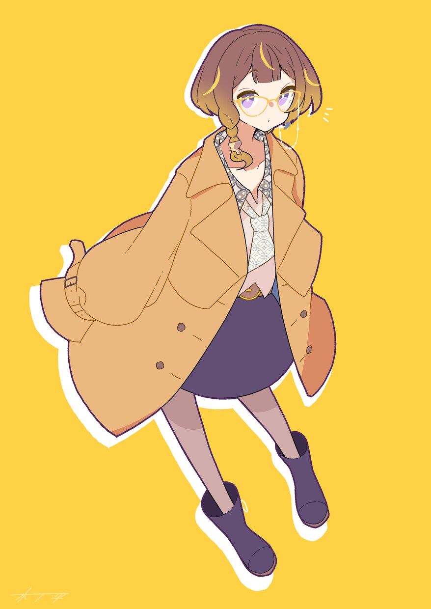 シンプルでかわいい人物のイラスト描きます アイコンやグッズなどに使えるポップな雰囲気のイラストです イメージ5