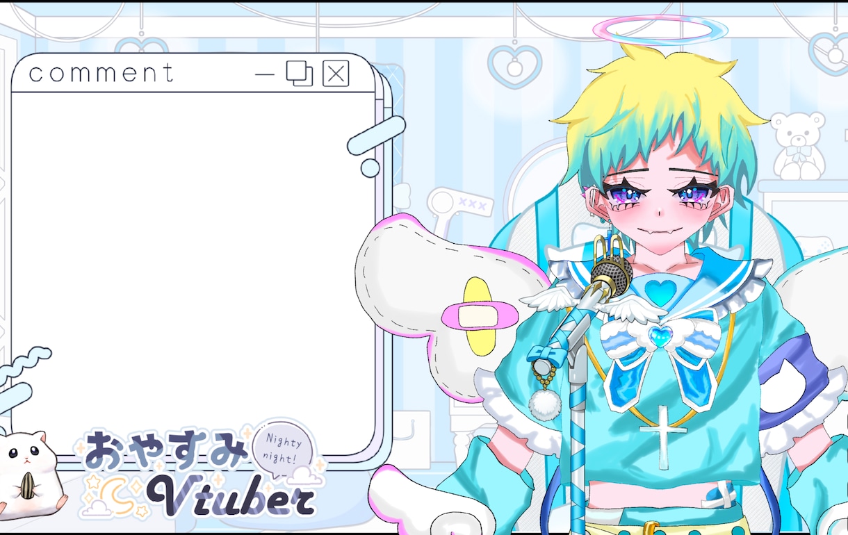VTuber用LIVE2Dモデリングをします 魅力を引き出す自然な動きを制作します！ イメージ1
