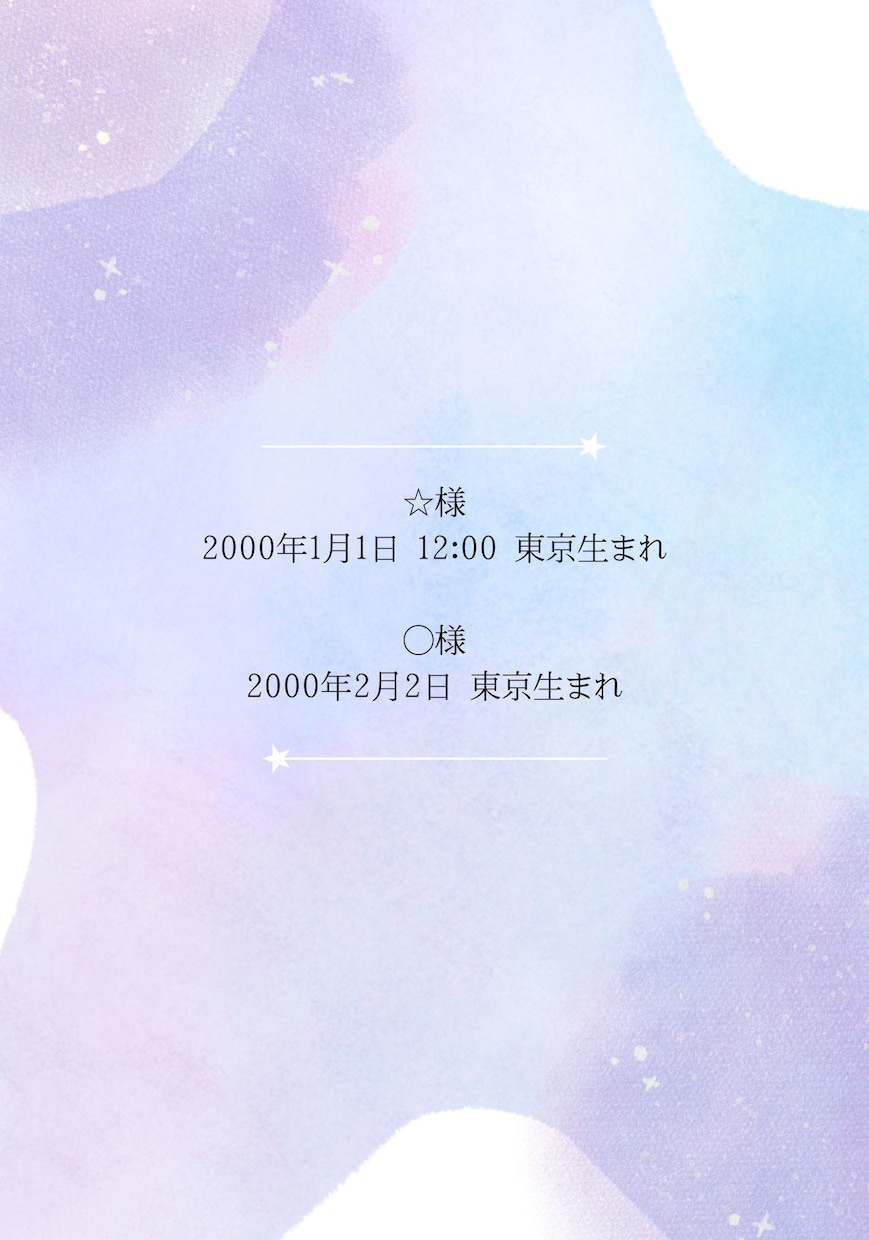 二人の宿命と感情構造を1万字で徹底解剖します 深層鑑定◆1万字で読み解く二人の感情構造・契約・3つの未来 イメージ2