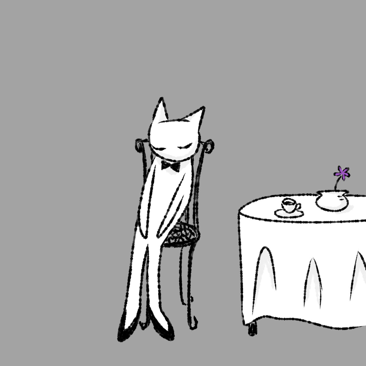 猫のイラスト描きます 絵本のようなほんわかかわいい猫のイラストが得意です イメージ2