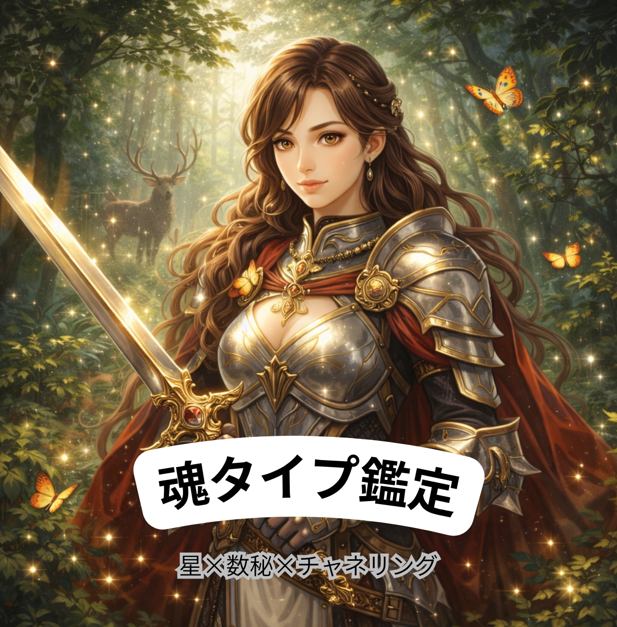 あなたの魂タイプを星×数秘×チャネリングで暴きます 本当の性格／隠れた才能／魂のテーマを読み解きます イメージ1