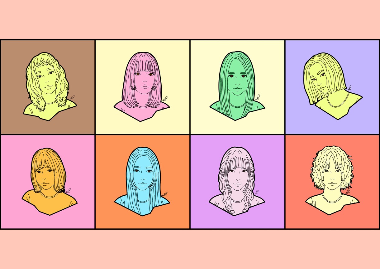 最短１日！おしゃれな似顔絵イラスト描きます お写真・顔画像を元に、似顔絵イラスト・アイコン描きます！ イメージ2
