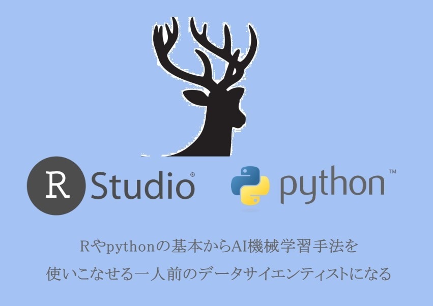 8時間で統計の基本やAIデータサイエンスを教えます 基本からAI機械学習が作れるデータサイエンティストになるまで イメージ1