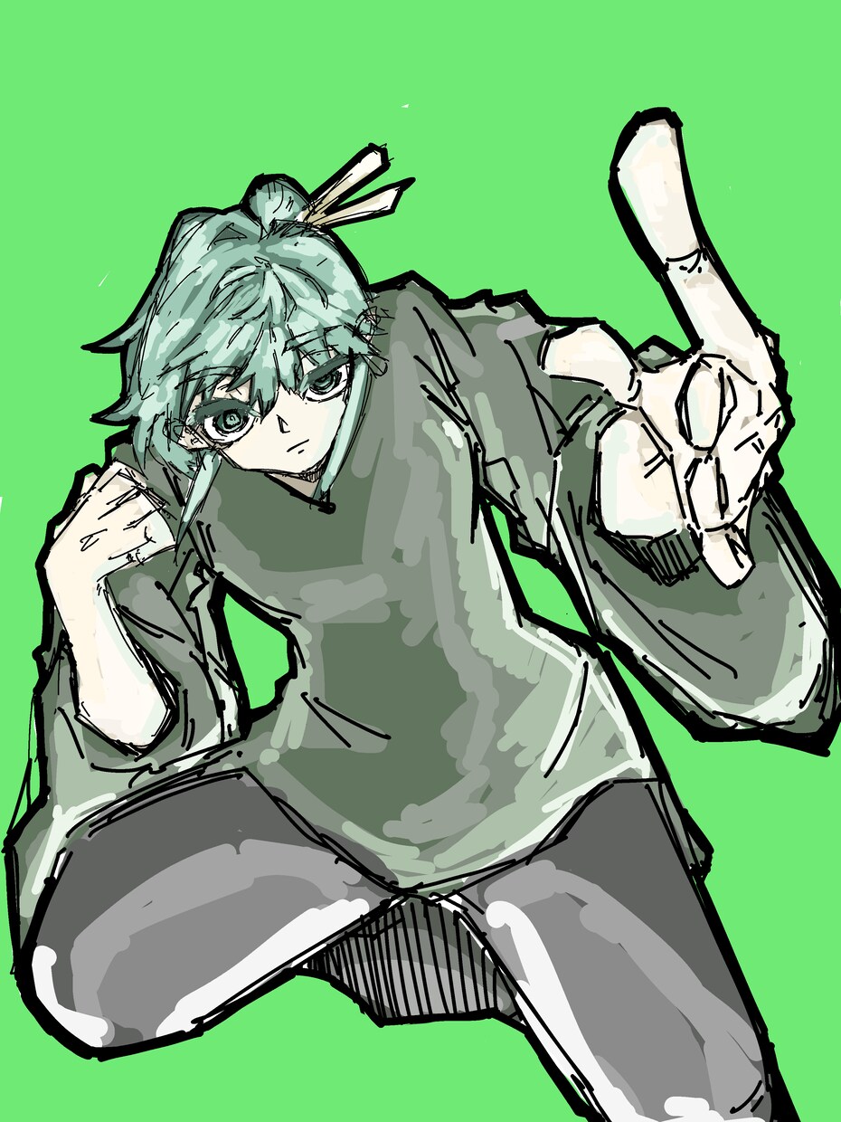 シルエット意識のイラスト描きます シルエット意識でイラスト描きます イメージ2