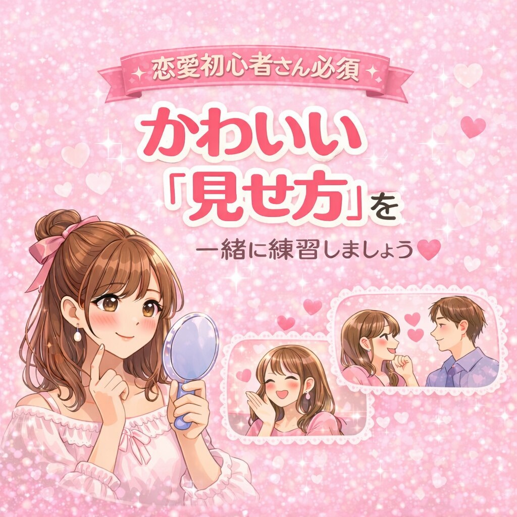 彼を夢中にさせるデートのリハーサルをします 楽しいデートの予習を一緒にしましょう。鏡は必須よ♪ イメージ1