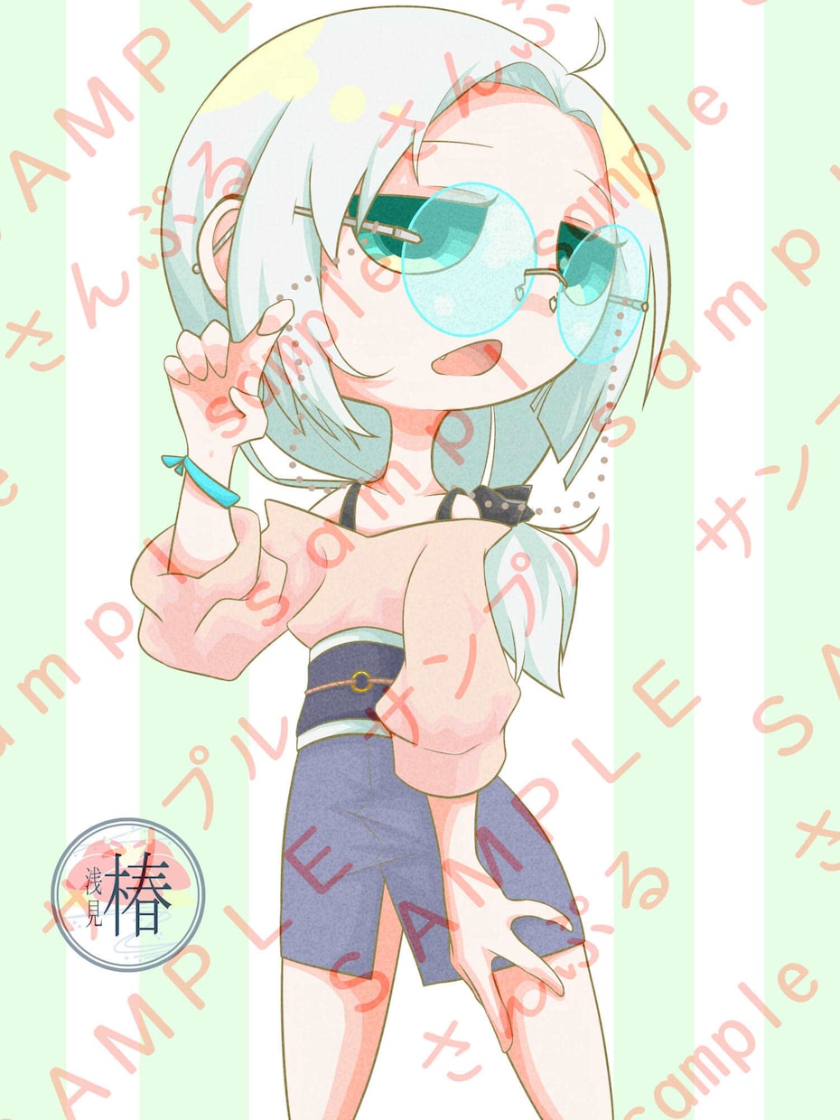 可愛い！かっこいい！イラスト描きます アイコン、配信/動画サムネイルにどうですか？！ イメージ9