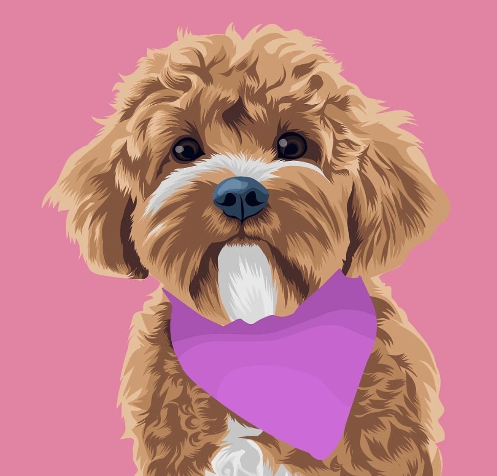 ペットのリアル似顔絵を描きます うちの子らしさを丁寧に表現します イメージ1
