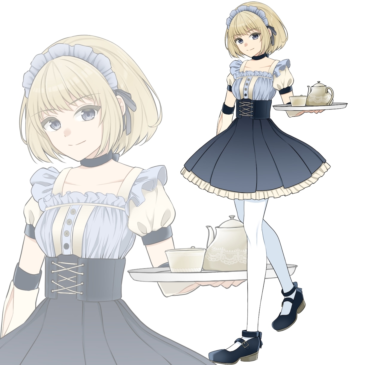 TRPGやゲーム用等に！キャラ立ち絵お描きします 様々な雰囲気のキャラ対応します！お気軽にご相談ください♪ イメージ3