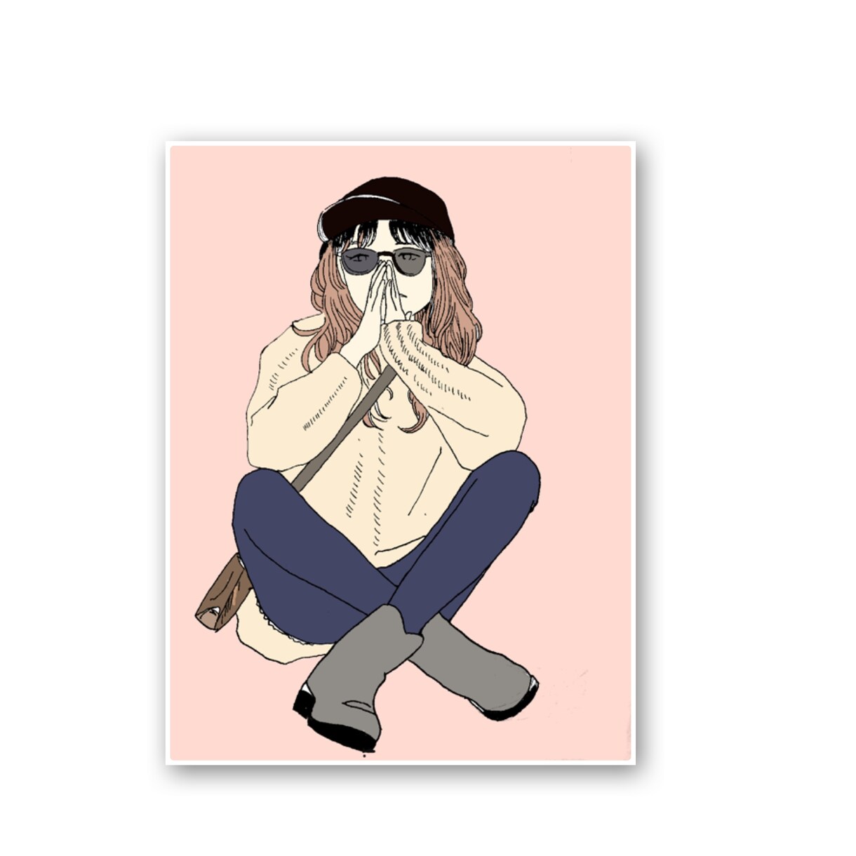 オシャレで素朴なアイコンイラスト描きます SNSに世界に一つだけのアイコンはいかがですか？ イメージ5