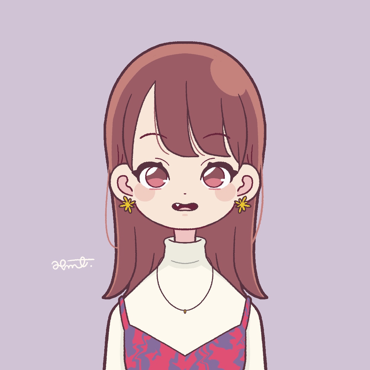 かわいい似顔絵描きます アイコンや名刺にもおすすめです イメージ3