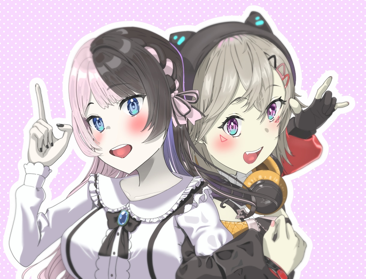 イラストのご依頼承ります 女性キャラクターを中心に描かせていただいています！ イメージ2