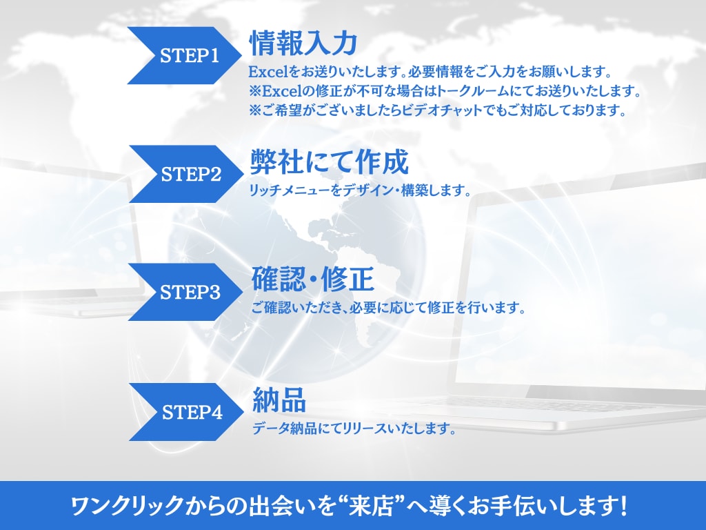 見つけてもらうから選ばれるMEO対策をご提供します ワンクリックからの出会いを“来店”へ導くお手伝いします！ イメージ2